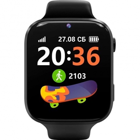 Умные часы GEOZON KIDS CONCEPT BLACK G-W26BLK - фото 3