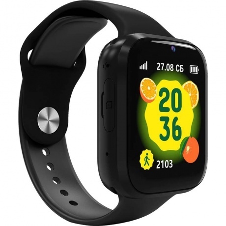 Умные часы GEOZON KIDS CONCEPT BLACK G-W26BLK - фото 4