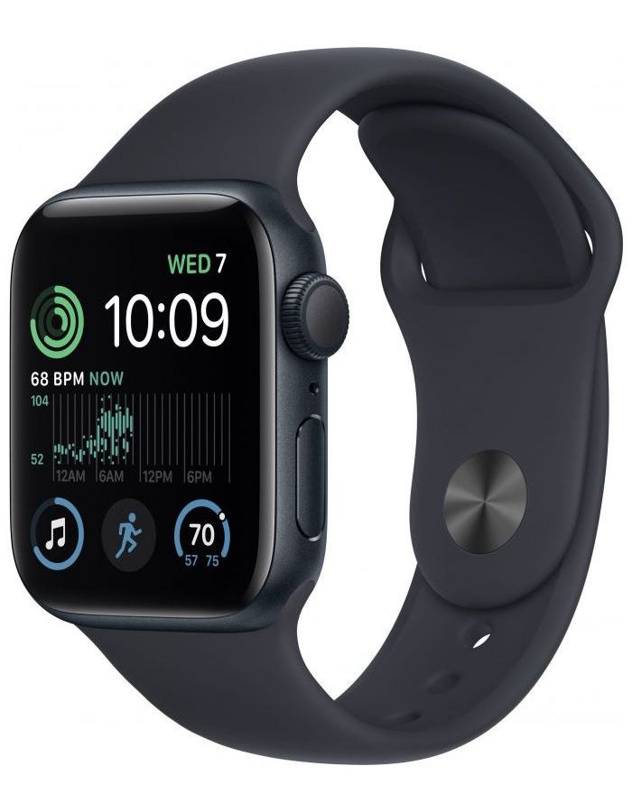 Умные часы Apple Watch Series SE 2022 40mm M/L (MNT83LL/A) Midnight умные часы apple watch series se 2022 40mm s m mnt73ll a midnight