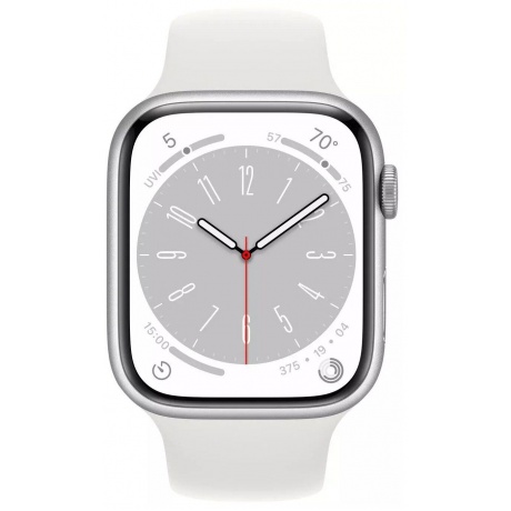 Умные часы Apple Watch Series 8 41mm M/L (MP6M3LL/A) Silver - фото 6