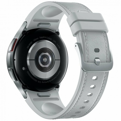Умные часы Samsung Galaxy Watch 6 43mm Classic (SM-R950NZSAMEA) Silver - фото 4