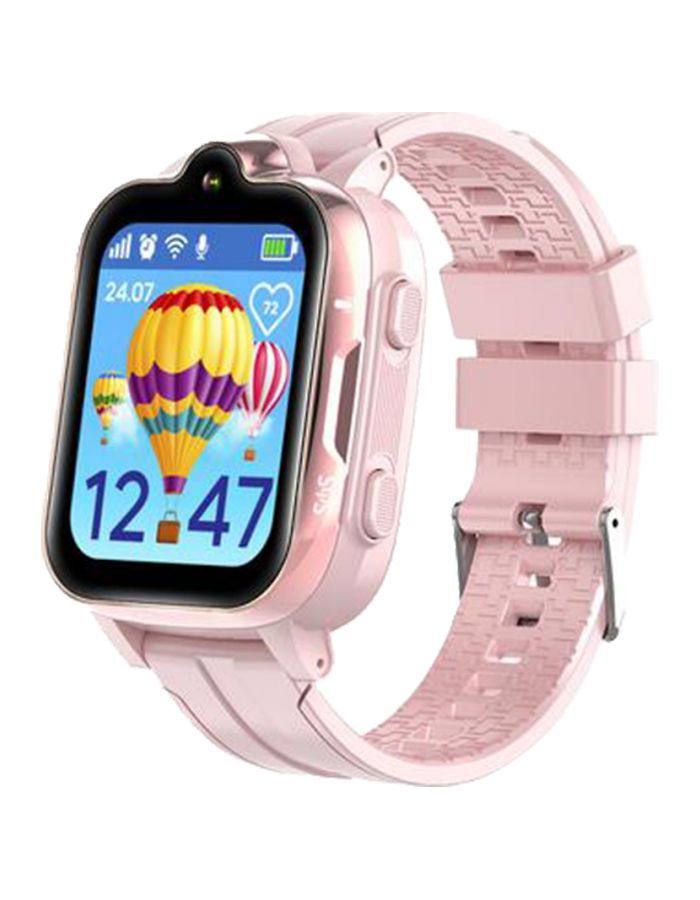 детские умные часы ginzzu gz 505 pink Детские умные часы Aimoto Trend Pink