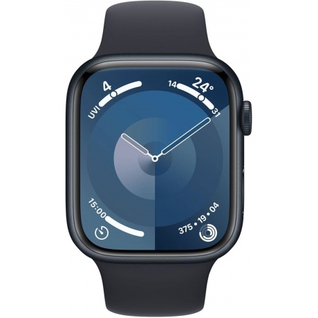 Умные часы Apple Watch Series 9 41mm Sport Band (MR8X3ZP/A) Midnight - фото 2