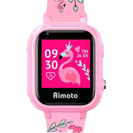 Детские умные часы Aimoto Pro 4G (8100821) Фламинго - фото 8