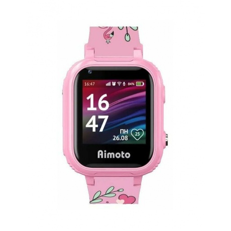 Детские умные часы Aimoto Pro 4G (8100821) Фламинго - фото 1