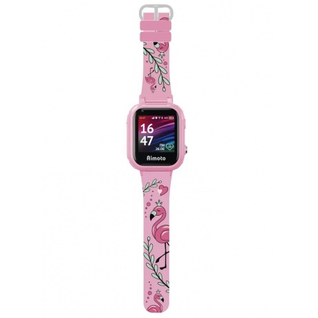Детские умные часы Aimoto Pro 4G (8100821) Фламинго - фото 5
