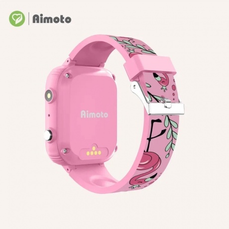 Детские умные часы Aimoto Pro 4G (8100821) Фламинго - фото 7