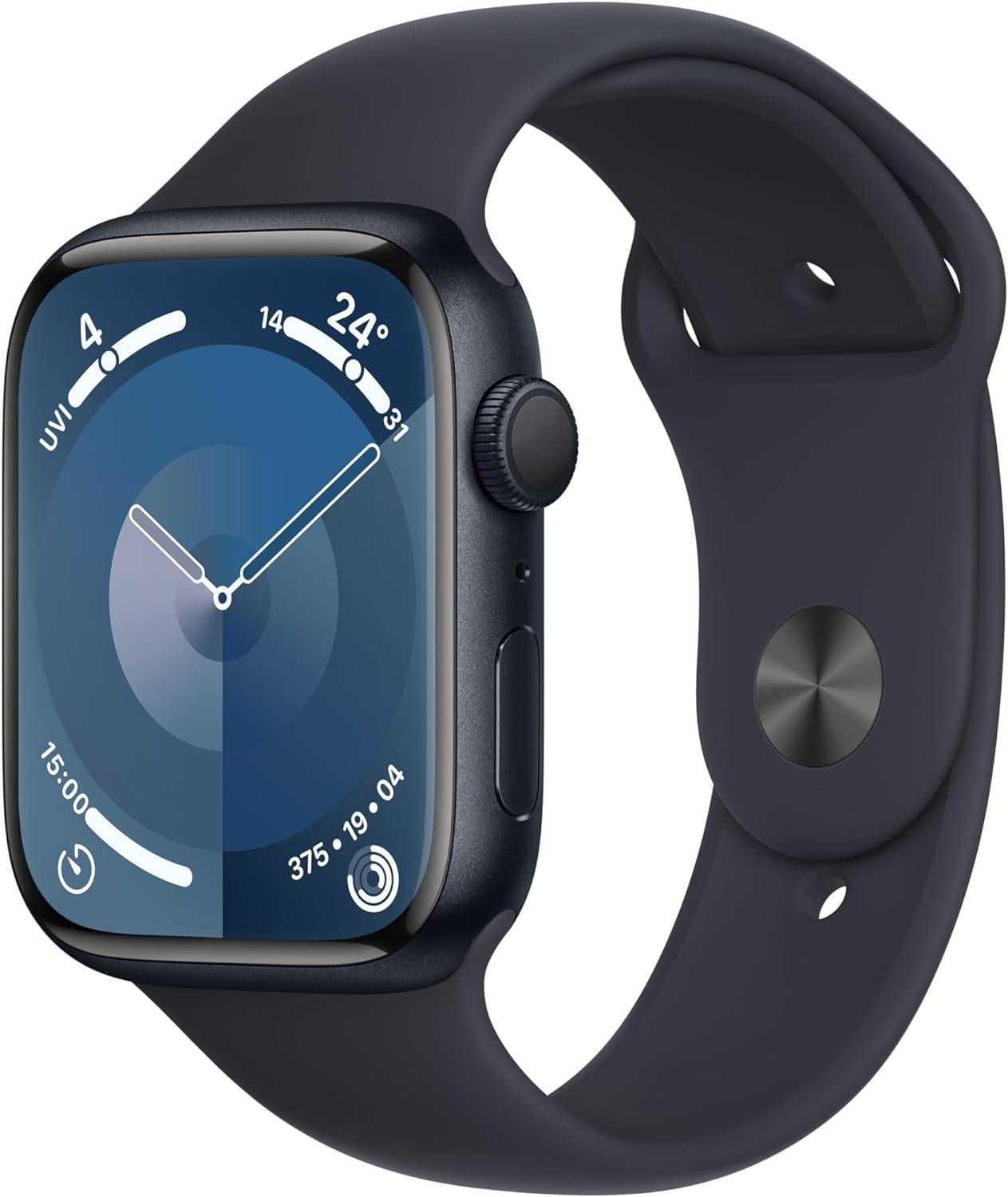 Умные часы Apple Watch Series 9 41mm S/M (MR8W3ZP/A) Midnight умные часы apple watch series 9 41mm silver blue m l mr913ll a