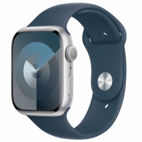 Умные часы Apple Watch Series 9 41mm S/M (MR903ZP/A) Silver/Blue - фото 1