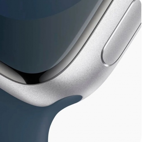 Умные часы Apple Watch Series 9 41mm S/M (MR903ZP/A) Silver/Blue - фото 3