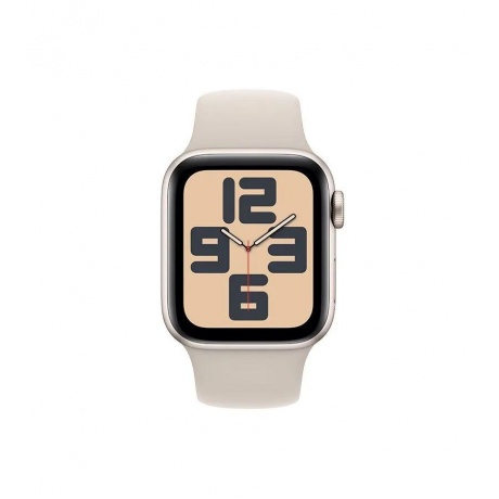 Умные часы Apple Watch Series SE 2023 44mm S/M (MRE43LL/A) Starlight - фото 3