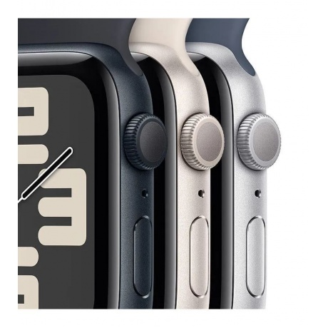 Умные часы Apple Watch Series SE 2023 40mm M/L (MRE23LL/A) Silver/Blue - фото 6