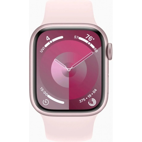 Умные часы Apple Watch Series 9 41mm Pink S/M (MR933LL/A) - фото 2