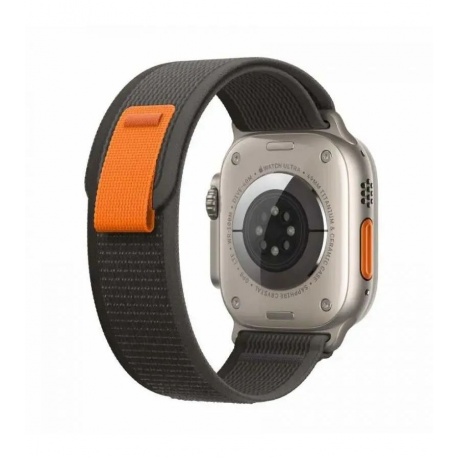 Умные часы Apple Watch 8 Ultra 49mm Titanium Case with Black/Gray M/L (MQF53LL/A) - фото 3