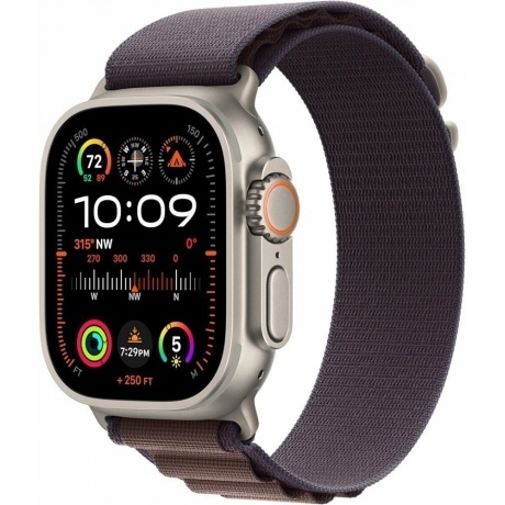 Умные часы Apple Watch Ultra 2 49mm Titanium with Indigo Small (MRFE3ZA/A) - фото 1