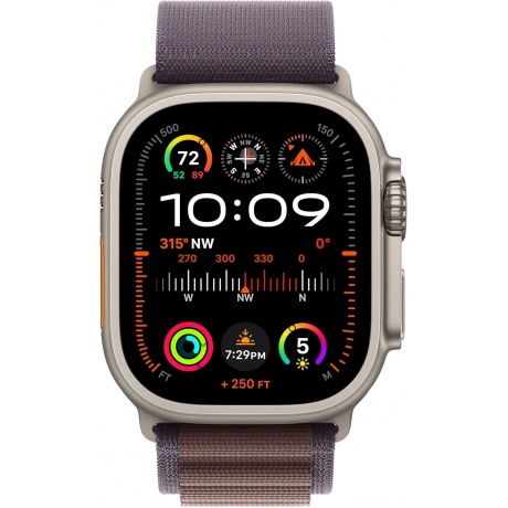 Умные часы Apple Watch Ultra 2 49mm Titanium with Indigo Small (MRFE3ZA/A) - фото 2