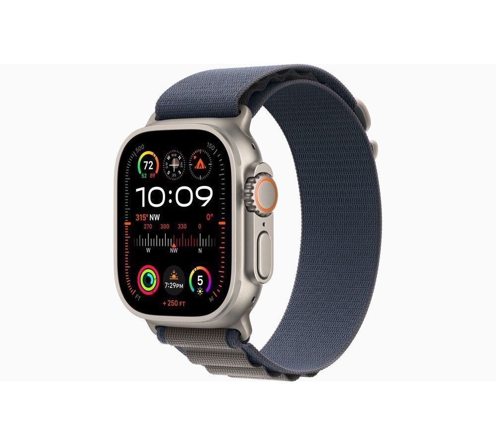 Умные часы Apple Watch Ultra 2 49mm Titanium with Blue Large (MRFD3ZA/A)