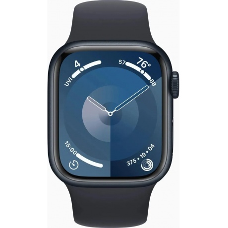Умные часы Apple Watch Series 9 41mm Midnight S/M (MR8W3LL/A) - фото 2
