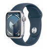 Умные часы Apple Watch Series 9 41mm Silver/Blue M/L (MR913LL/A)