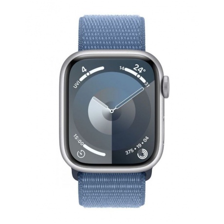 Умные часы Apple Watch Series 9 41mm Silver/Winter Blue (MR923LL/A) - фото 2