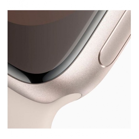 Умные часы Apple Watch Series 9 41mm Starlight S/M (MR8T3LL/A) - фото 5