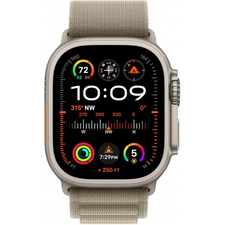 Умные часы Apple Watch Ultra 2 49mm Titanium with Olive Small (MRFH3ZA/A) - фото 2