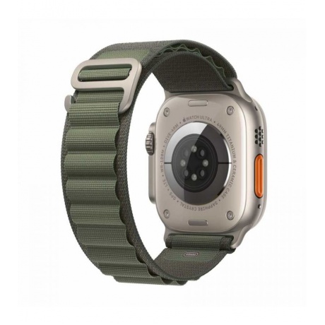 Умные часы Apple Watch 8 Ultra 49mm Titanium Case with Green (MNHC3LL/A) - фото 3