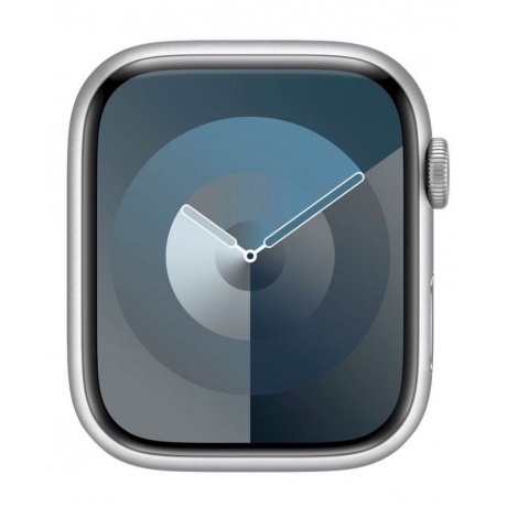 Умные часы Apple Watch Series 9 45mm Silver/Storm Blue M/L (MR9E3ZP/A) - фото 4