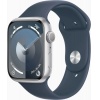 Умные часы Apple Watch Series 9 45mm Silver/Storm Blue M/L (MR9E...