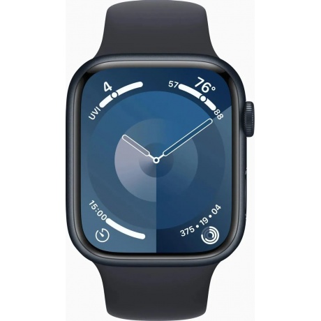 Умные часы Apple Watch Series 9 45mm Midnight M/L (MR9A3LL/A) - фото 2