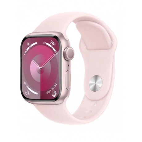 Умные часы Apple Watch Series 9 45mm Pink M/L (MR9H3LL/A) - фото 1