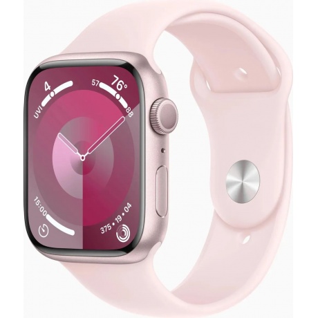 Умные часы Apple Watch Series 9 45mm Pink S/M (MR9G3LL/A) - фото 1