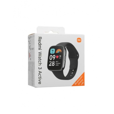 Умные часы Xiaomi Redmi Watch 3 Active Black - фото 16