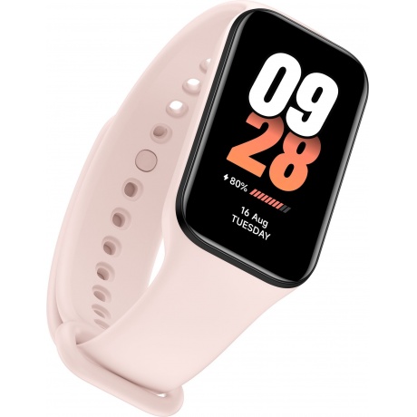 Умные часы Xiaomi Smart Band 8 Active Pink - фото 2