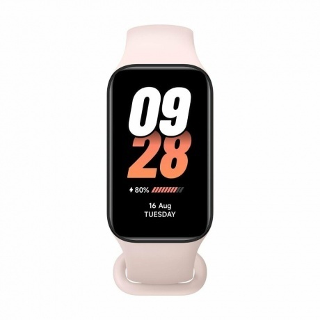 Умные часы Xiaomi Smart Band 8 Active (BHR7420GL) Pink - фото 6