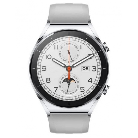 Умные часы Xiaomi Watch S1 GL Silver BHR5560GL - фото 1