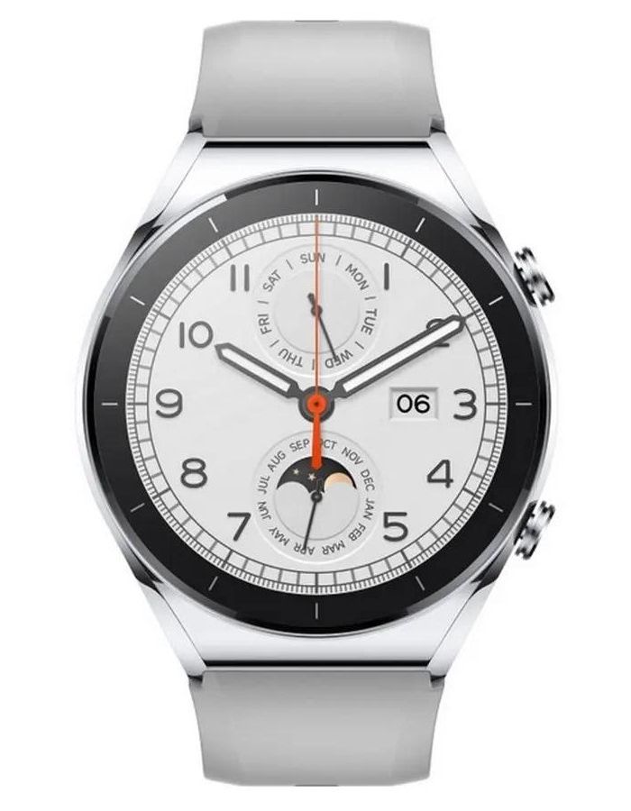 Умные часы Xiaomi Watch S1 GL Silver BHR5560GL умные часы xiaomi watch s1 gl 46мм черный bhr5559gl