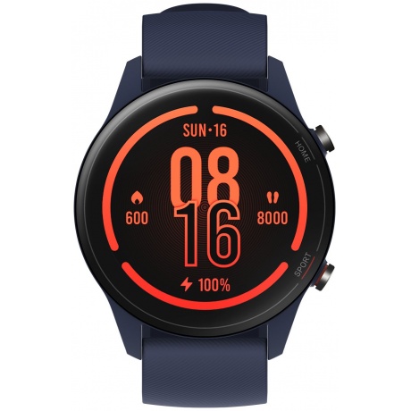 Умные часы Xiaomi Watch S1 Active GL (Ocean Blue) BHR5467GL - фото 7