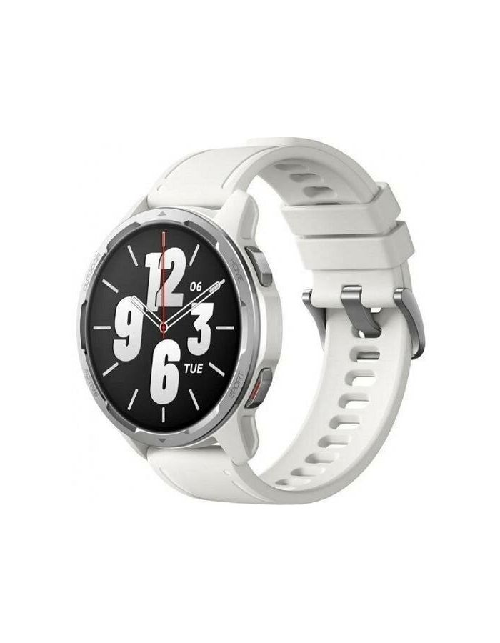 Умные часы Xiaomi Watch S1 Active GL (Moon White) (BHR5381GL) умные часы xiaomi watch s1 fluoroplast strap global wi fi nfc серебристый белый