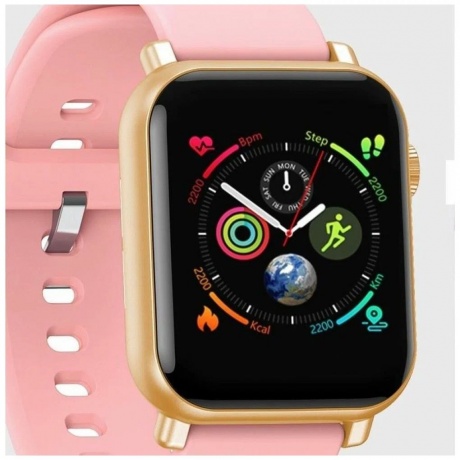Умные часы Havit Mobile Series, gold+pink (M9016 PRO gold+pink) - фото 4