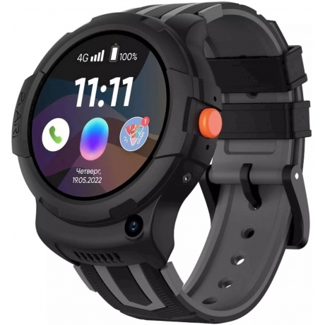 Детские умные часы Elari Kidphone 4G Wink Black (KP-4G Wink Blac...