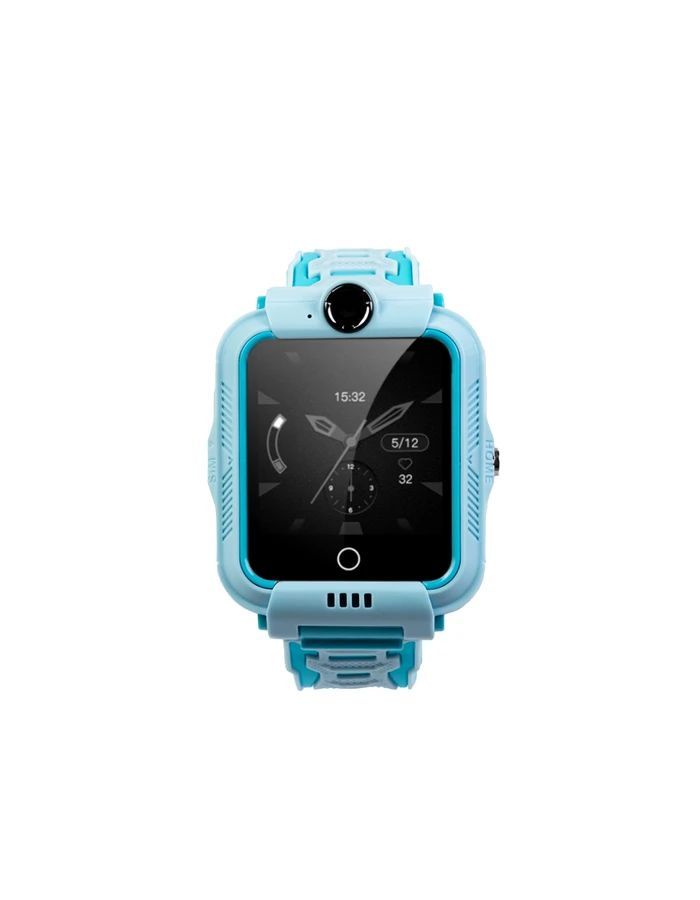 Детские умные часы Prolike PLSW05BL голубые смарт часы с gps android 7 1 3 гб 32 гб 4g lte функция распознавания лица двойная камера смарт часы браслет 800 мач большой срок службы батареи вое