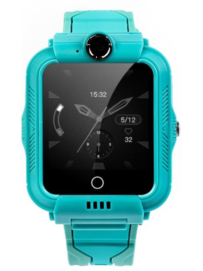 Детские умные часы Prolike PLSW05GN зеленые детские смарт часы с сим картой смарт часы детские smart watch wifi 4g gps геолокация камера hd видеозвонок сенсорный экран голубой