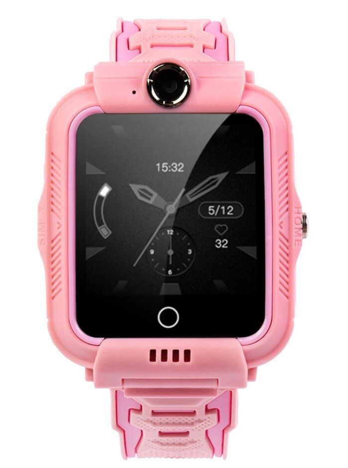 Детские умные часы Prolike PLSW05PN розовые смарт часы с gps android 7 1 3 гб 32 гб 4g lte функция распознавания лица двойная камера смарт часы браслет 800 мач большой срок службы батареи вое