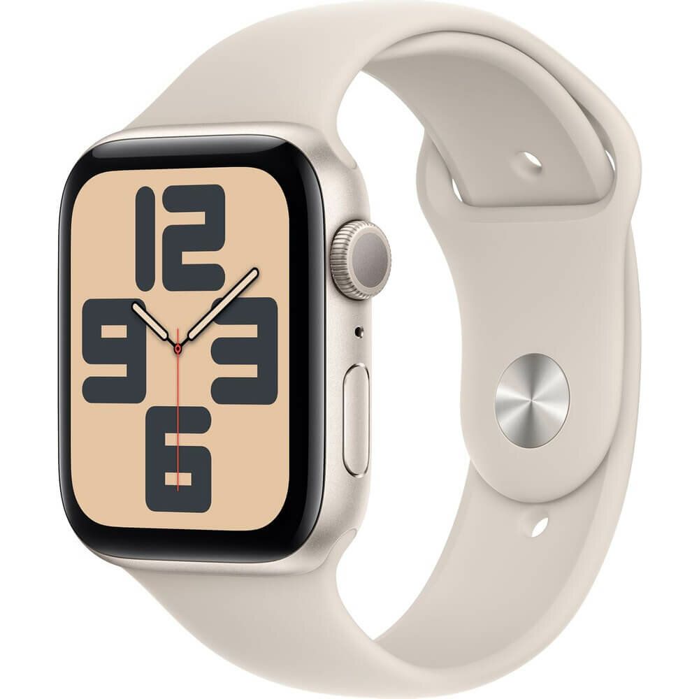Умные часы Apple Watch SE 2023 A2723 44мм Starlight (MRTW3LL/A) умные часы apple watch se 2023 a2723 44мм темная ночь mre93ll a