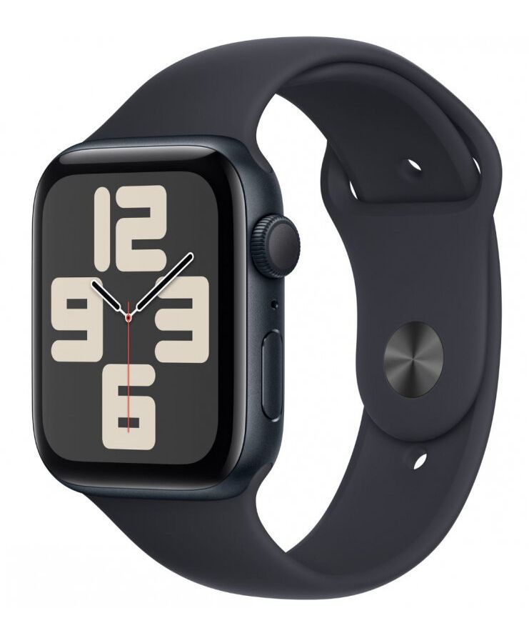 Умные часы Apple Watch SE 2023 A2723 44мм Midnight (MRE93ZP/A) умные часы apple watch se 2023 a2723 44мм темная ночь mre93ll a