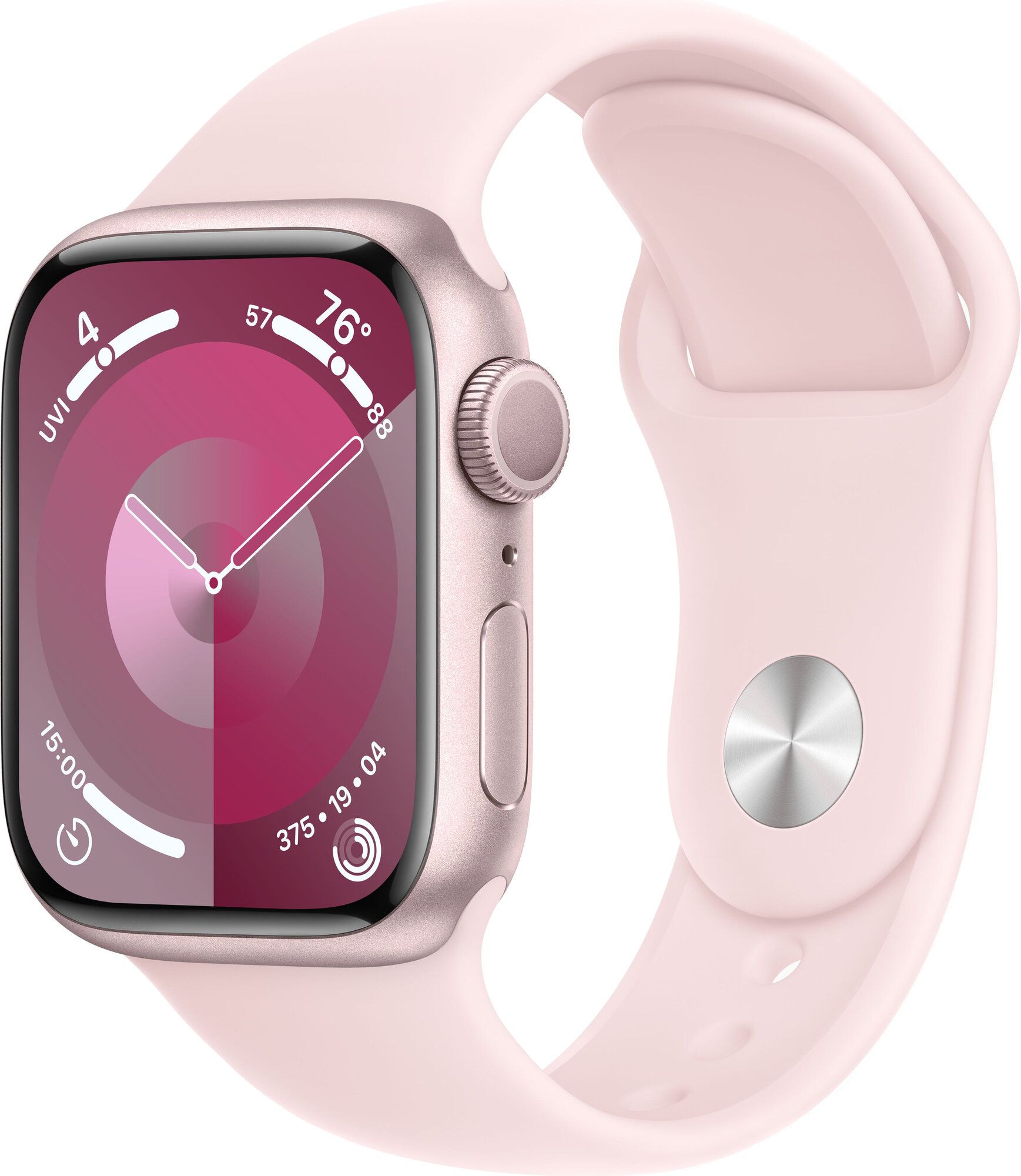Умные часы Apple Watch Series 9 A2978 41мм Pink (MR943LL/A) умные часы apple watch series 9 a2978 41мм серебристый синий mr913zp a