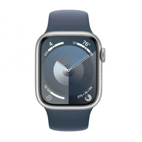 Умные часы Apple Watch Series 9 41mm Silver/Blue (MR903LL/A) - фото 2