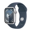 Умные часы Apple Watch Series 9 41mm Silver/Blue (MR903LL/A)