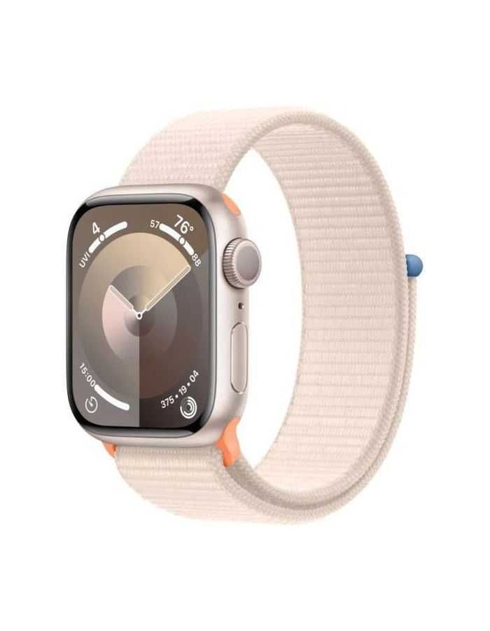 Умные часы Apple Watch Series 9 45mm Starlight (MR983LL/A) умные часы apple watch series 9 45mm pink m l mr9h3ll a